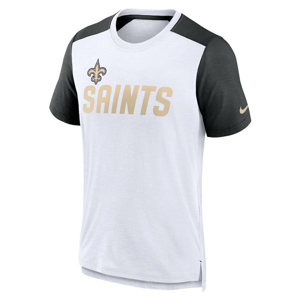 New Orleans Saints Color Block Team Name T-Shirt | NFL New
