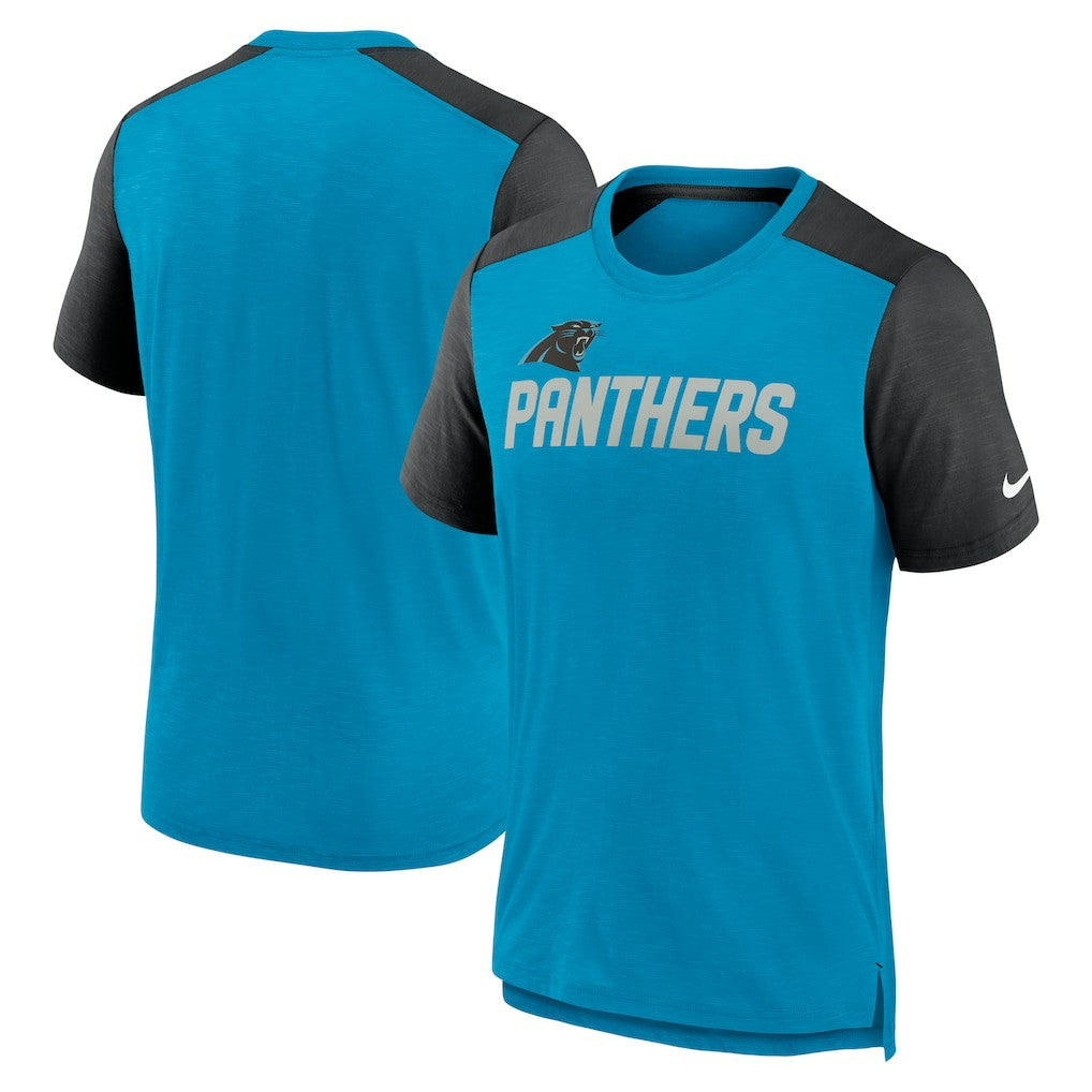 Carolina Panthers Color Block Team Name T-Shirt | NFL Near me