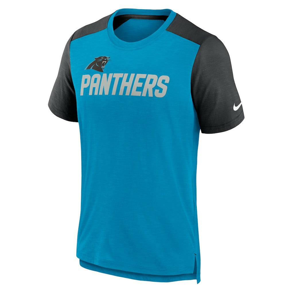 Carolina Panthers Color Block Team Name T-Shirt | NFL Near me