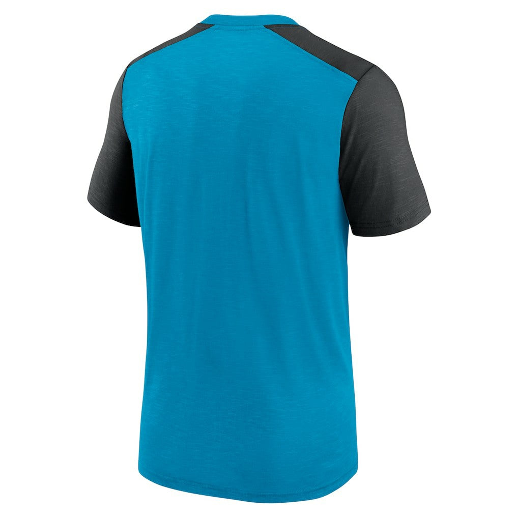Carolina Panthers Color Block Team Name T-Shirt | NFL Near me