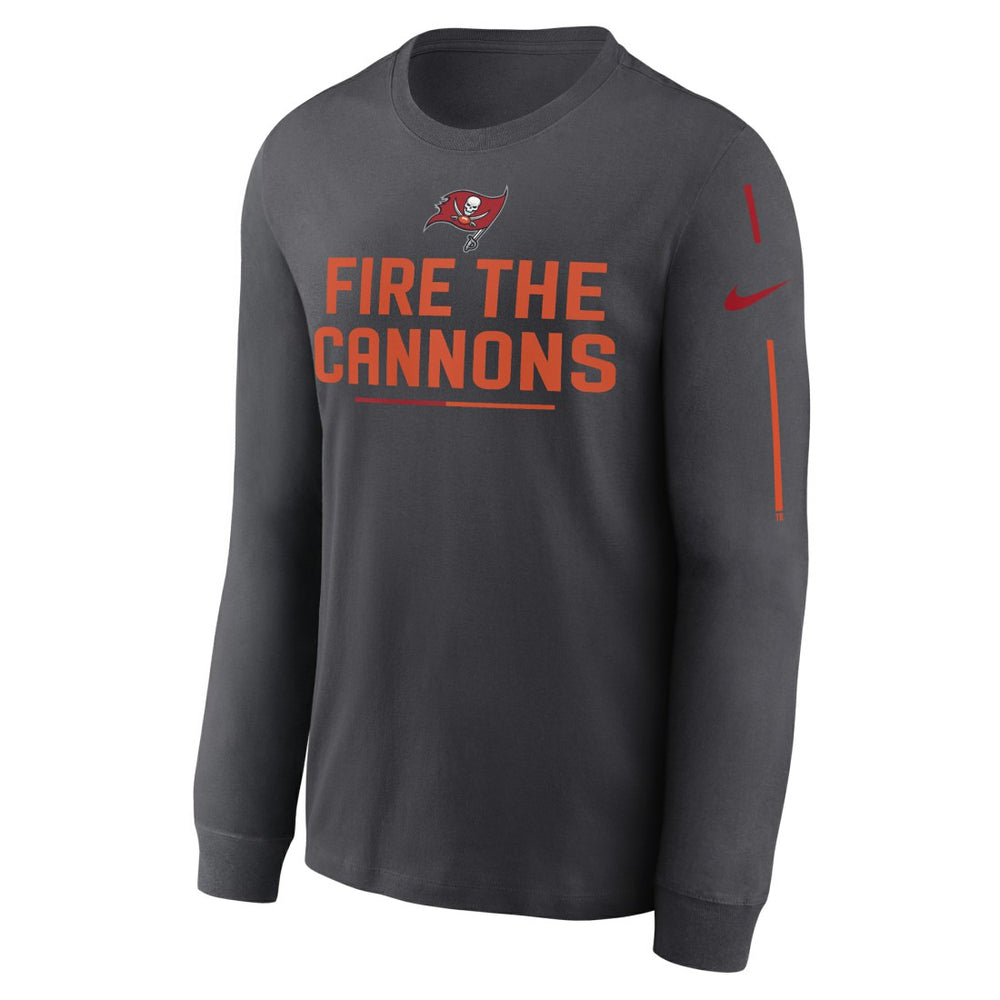Tampa Bay Buccaneers Team Slogan Long Sleeve T-Shirt | NFL New