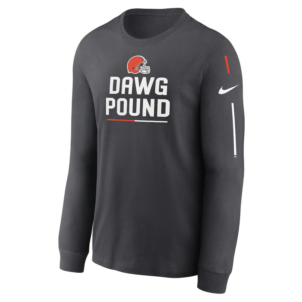 Cleveland Browns Team Slogan Long Sleeve T-Shirt | NFL Sale