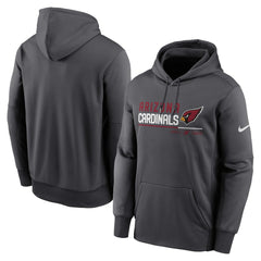 Arizona Cardinals Prime Logo Name Split Pullover Hoodie | NFL Near me