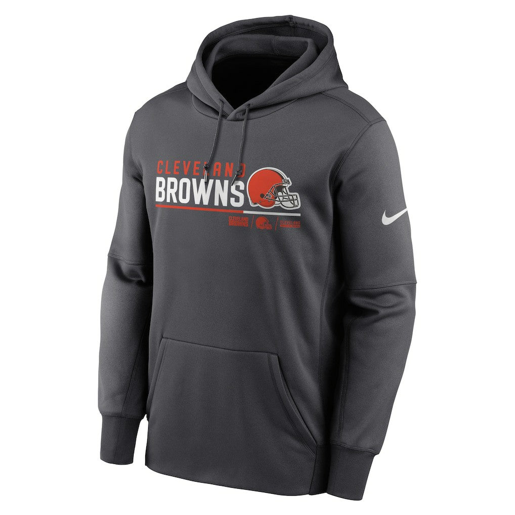 Cleveland Browns Prime Logo Name Split Pullover Hoodie | NFL Hot