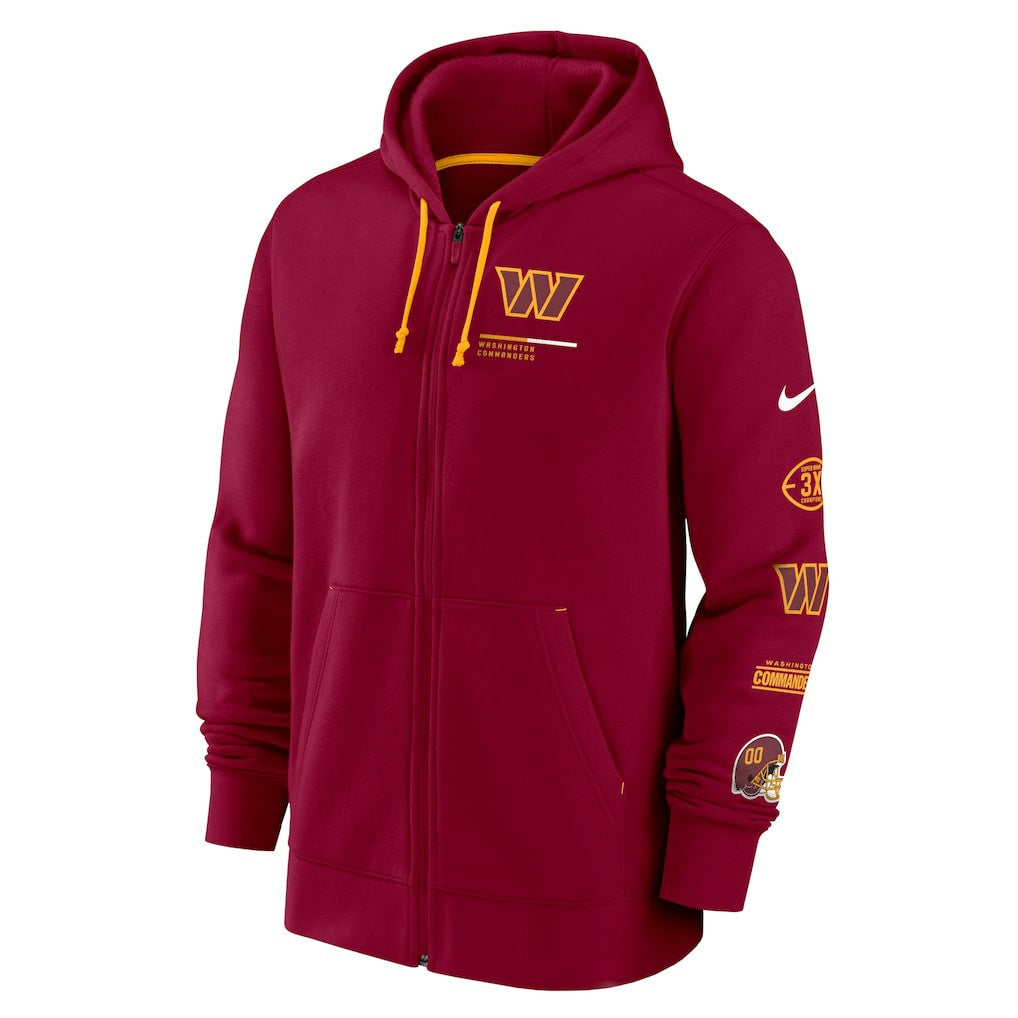 Washington Commanders Surrey Full-Zip Hoodie | NFL Discount