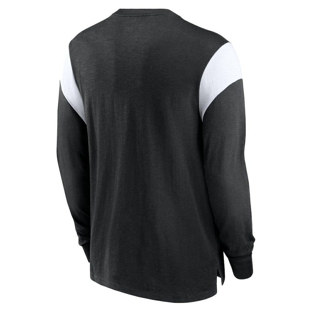 Las Vegas Raiders Oakland Raiders Rewind Playback Helmet Long Sleeve T-Shirt | NFL Outlet