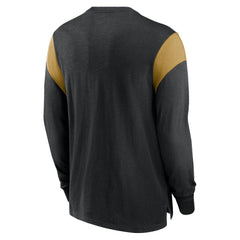 New Orleans Saints Rewind Playback Helmet Long Sleeve T-Shirt | NFL Outlet