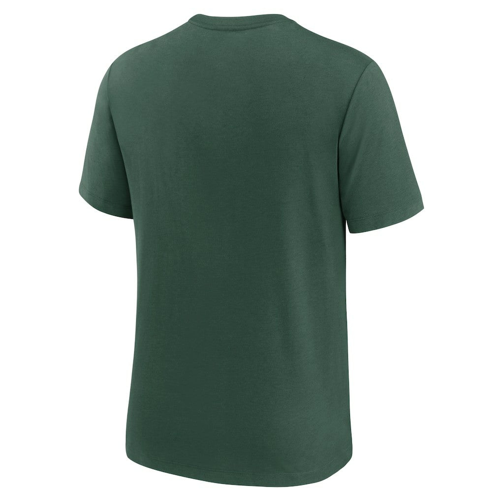 Green Bay Packers Rewind Playback Logo Tri-Blend T-Shirt | NFL Sale