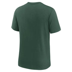 Green Bay Packers Rewind Playback Logo Tri-Blend T-Shirt | NFL Sale