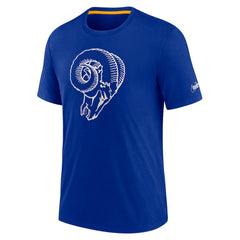Los Angeles Rams Rewind Playback Logo Tri-Blend T-Shirt | NFL On sale