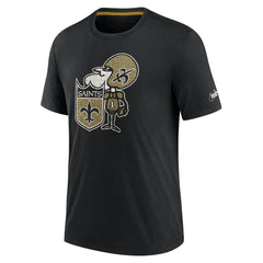 New Orleans Saints Rewind Playback Logo Tri-Blend T-Shirt | NFL On sale