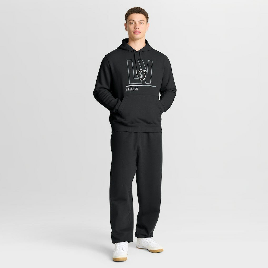 Las Vegas Raiders City Code Club Fleece Pullover Hoodie | NFL Outlet