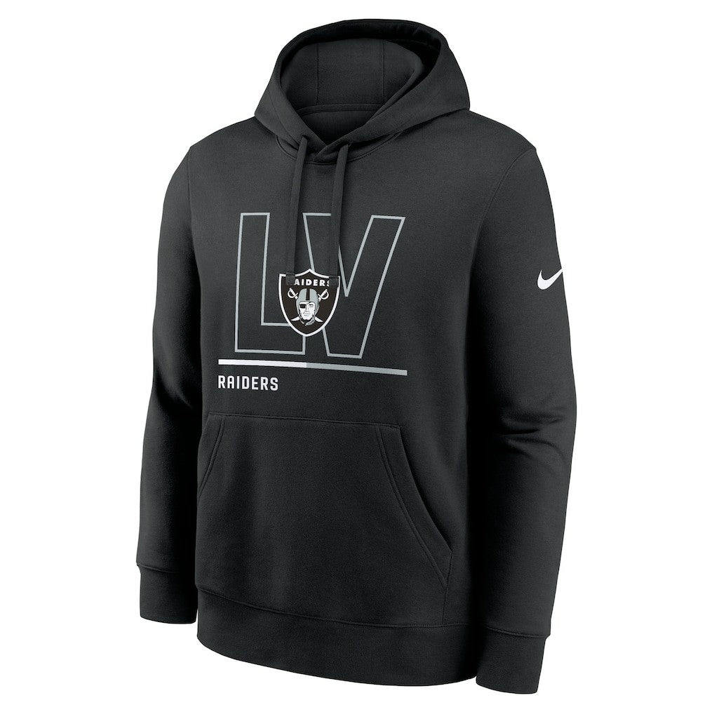 Las Vegas Raiders City Code Club Fleece Pullover Hoodie | NFL Outlet