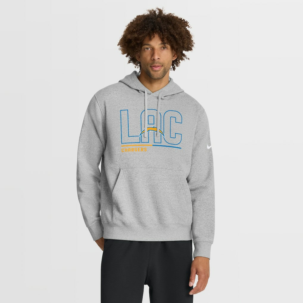 Los Angeles Chargers City Code Club Fleece Pullover Hoodie | NFL Online