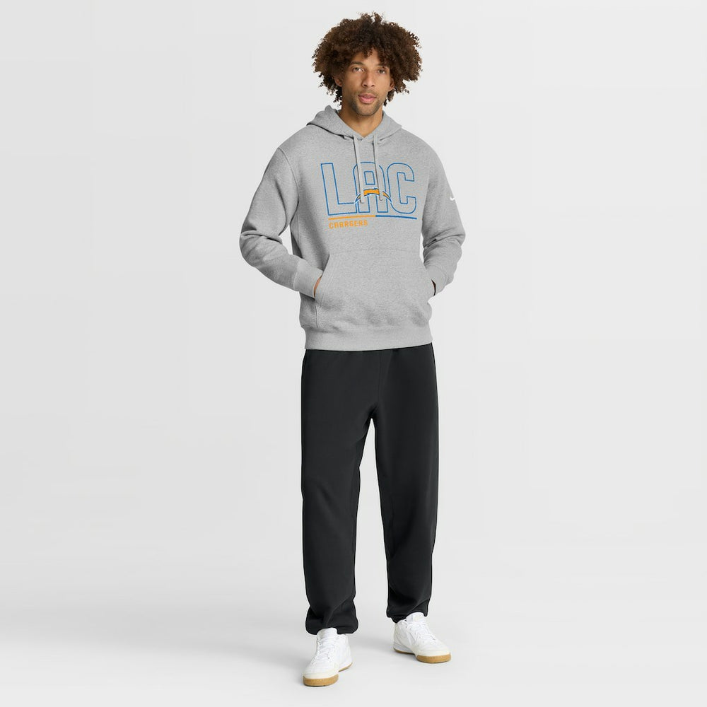 Los Angeles Chargers City Code Club Fleece Pullover Hoodie | NFL Online