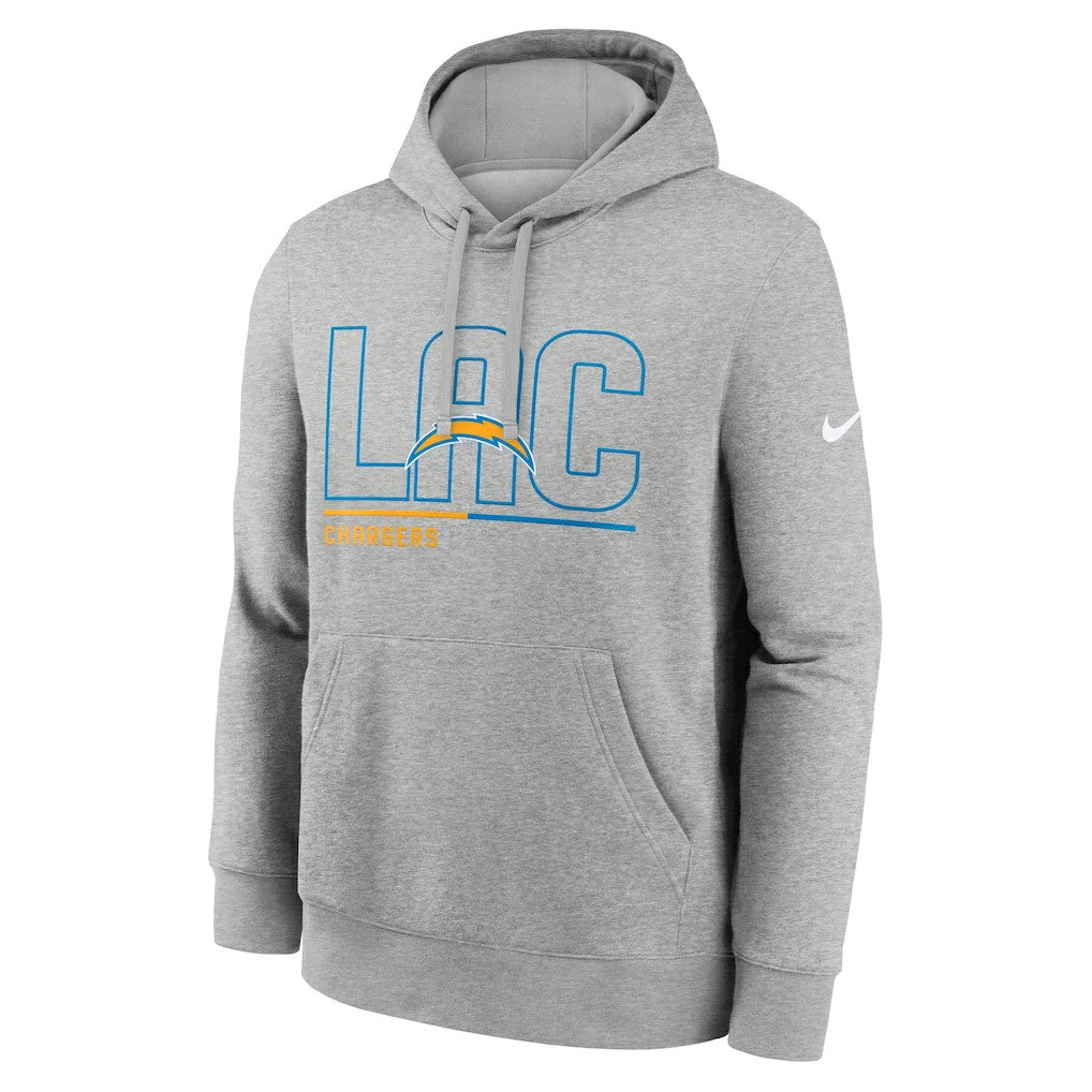 Los Angeles Chargers City Code Club Fleece Pullover Hoodie | NFL Online