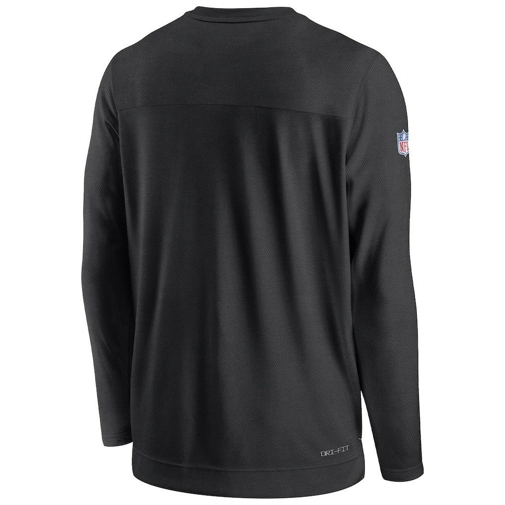 New Orleans Saints Sideline Lockup Performance Pullover Sweatshirt | NFL Outlet