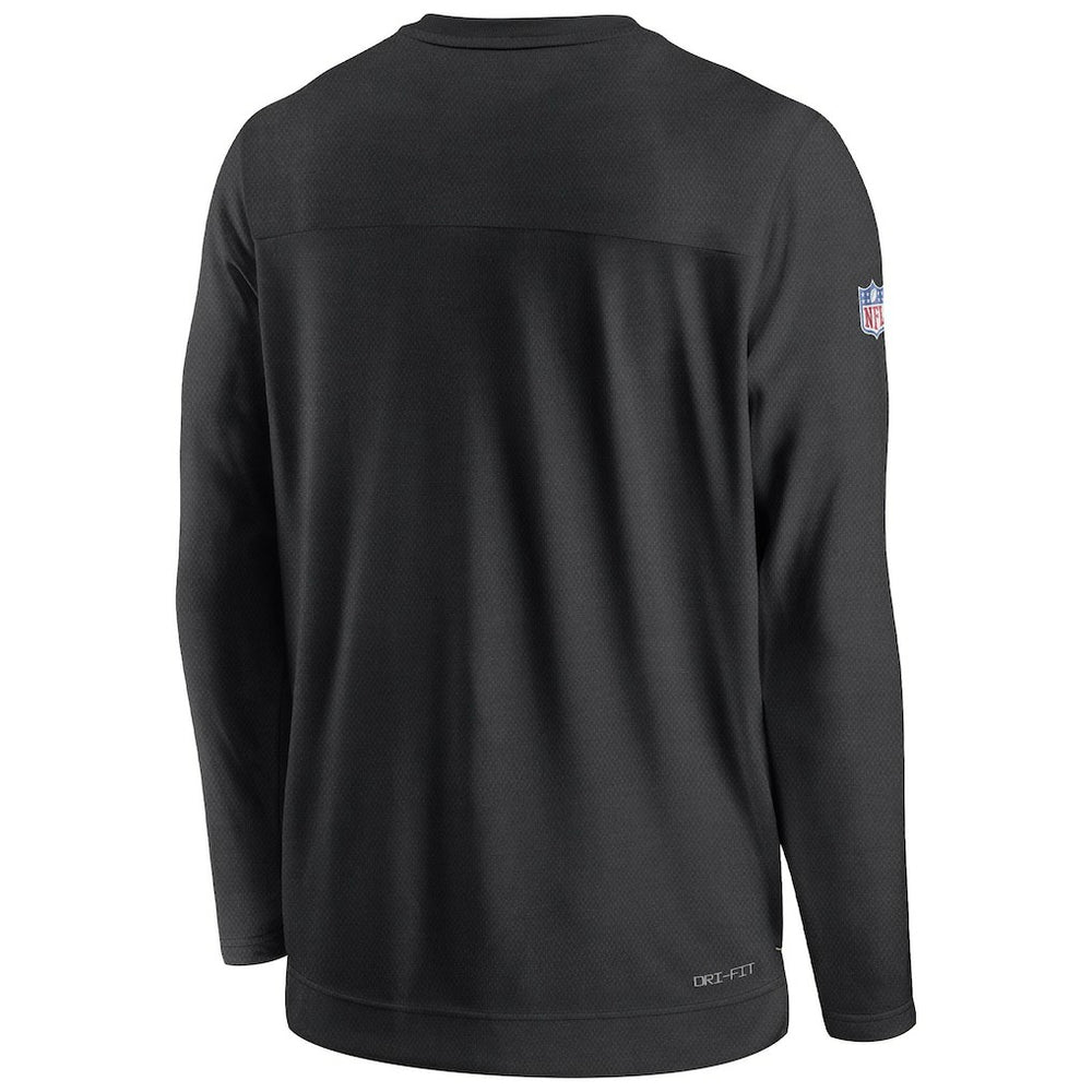 New Orleans Saints Sideline Lockup Performance Pullover Sweatshirt | NFL Outlet