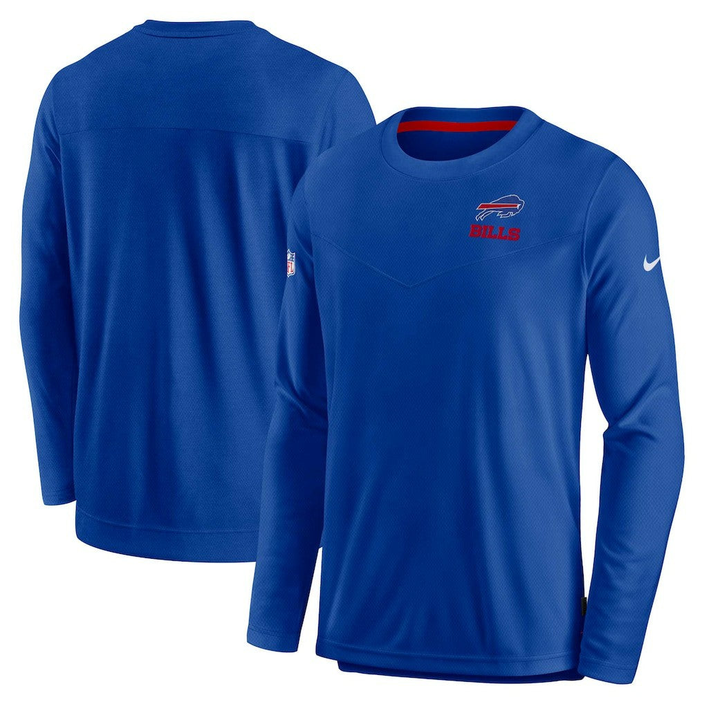 Buffalo Bills Sideline Lockup Performance Pullover Sweatshirt | NFL New