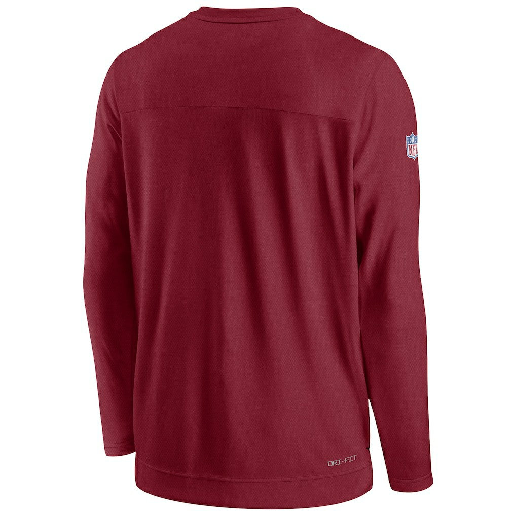 Arizona Cardinals Sideline Lockup Performance Pullover Sweatshirt | NFL Hot