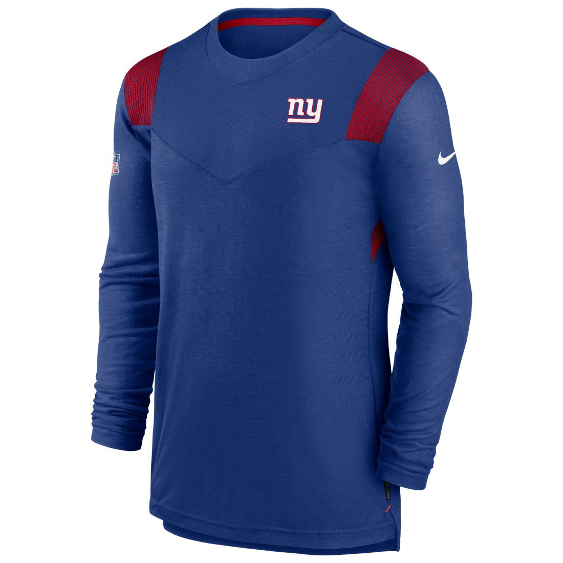 New York Giants Sideline Tonal Logo Performance Player Long Sleeve T-Shirt | NFL Near me