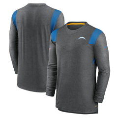 Los Angeles Chargers Sideline Tonal Logo Performance Player Long Sleeve T-Shirt | NFL Discount