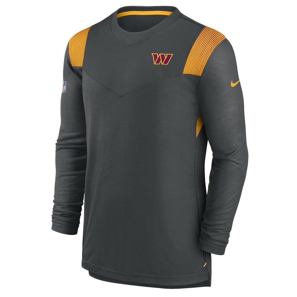 Washington Commanders Sideline Tonal Logo Performance Player Long Sleeve T-Shirt | NFL On sale