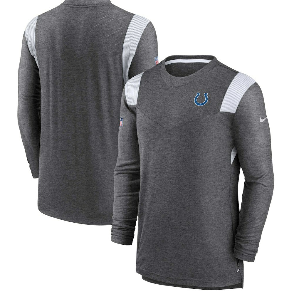 Indianapolis Colts Sideline Tonal Logo Performance Player Long Sleeve T-Shirt | NFL On sale