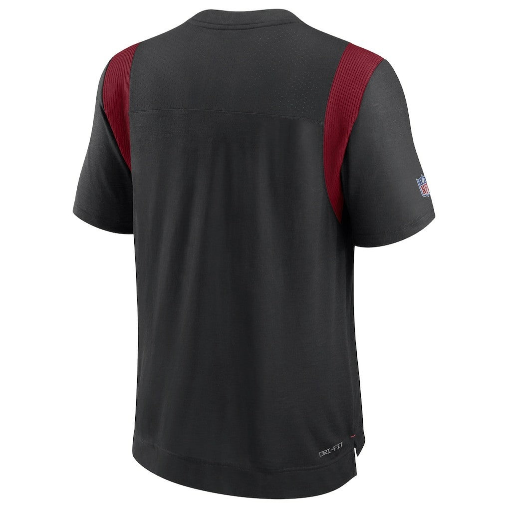 Arizona Cardinals Sideline Tonal Logo Performance Player T-Shirt | NFL New