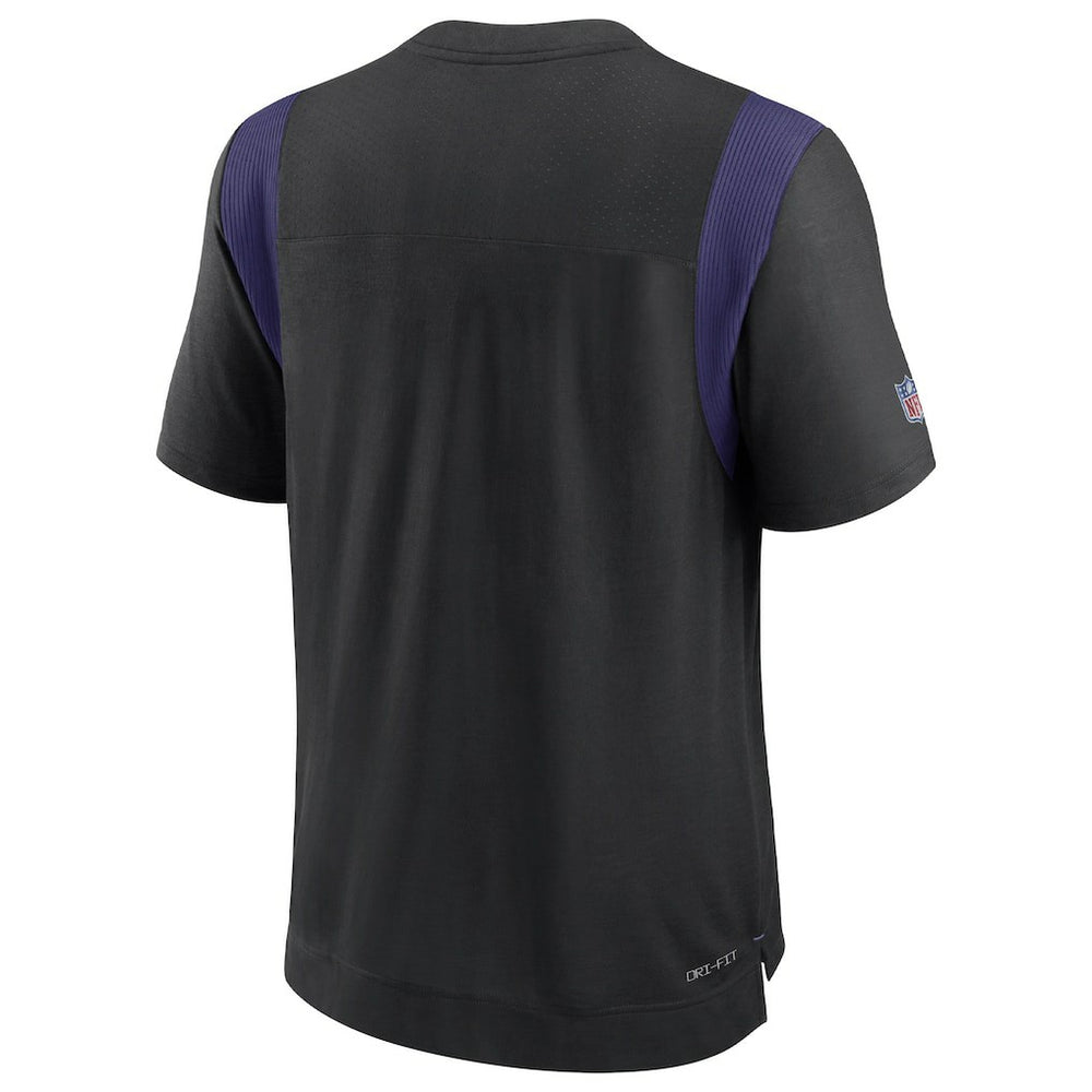 Baltimore Ravens Sideline Tonal Logo Performance Player T-Shirt | NFL Discount