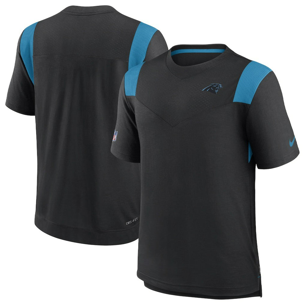 Carolina Panthers Sideline Tonal Logo Performance Player T-Shirt | NFL Online