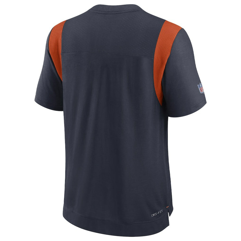 Chicago Bears Sideline Tonal Logo Performance Player T-Shirt | NFL On sale