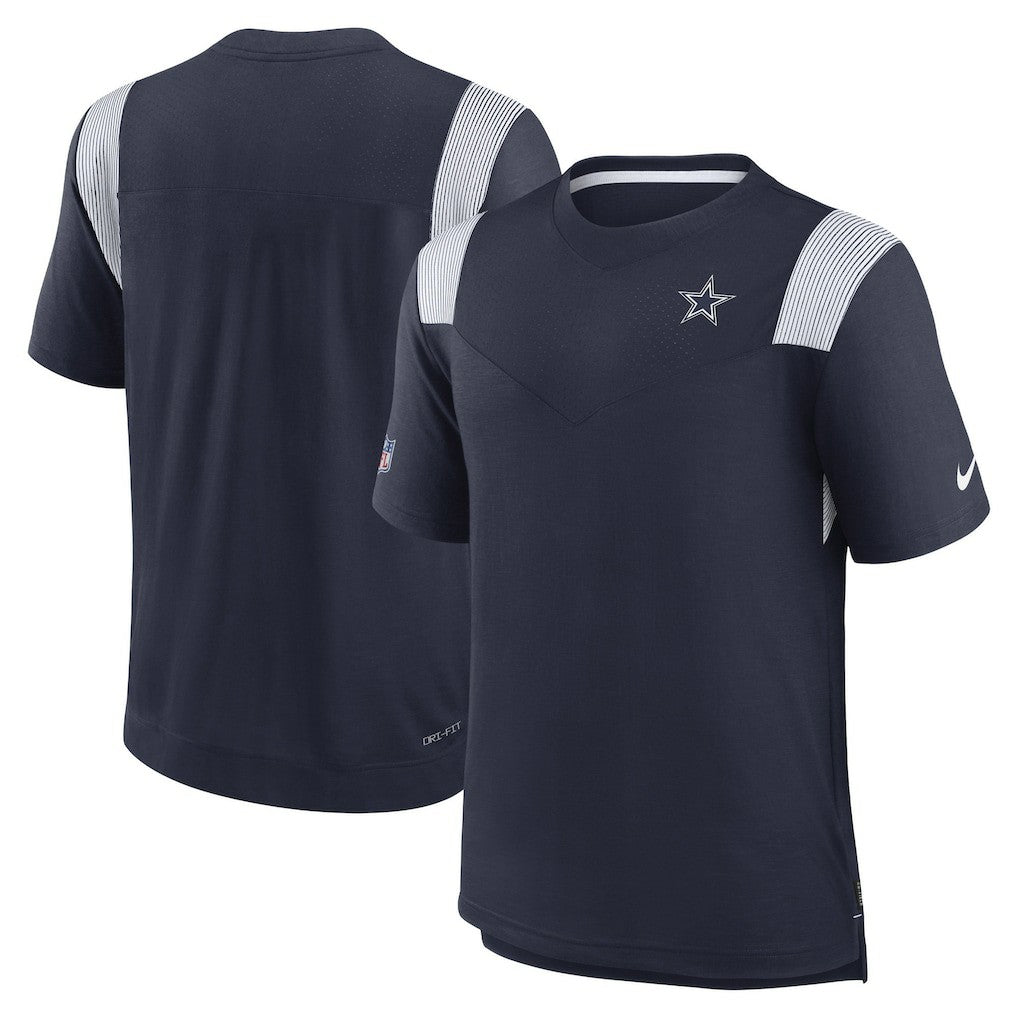 Dallas Cowboys Sideline Tonal Logo Performance Player T-Shirt | NFL Online