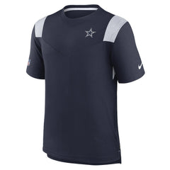 Dallas Cowboys Sideline Tonal Logo Performance Player T-Shirt | NFL Online