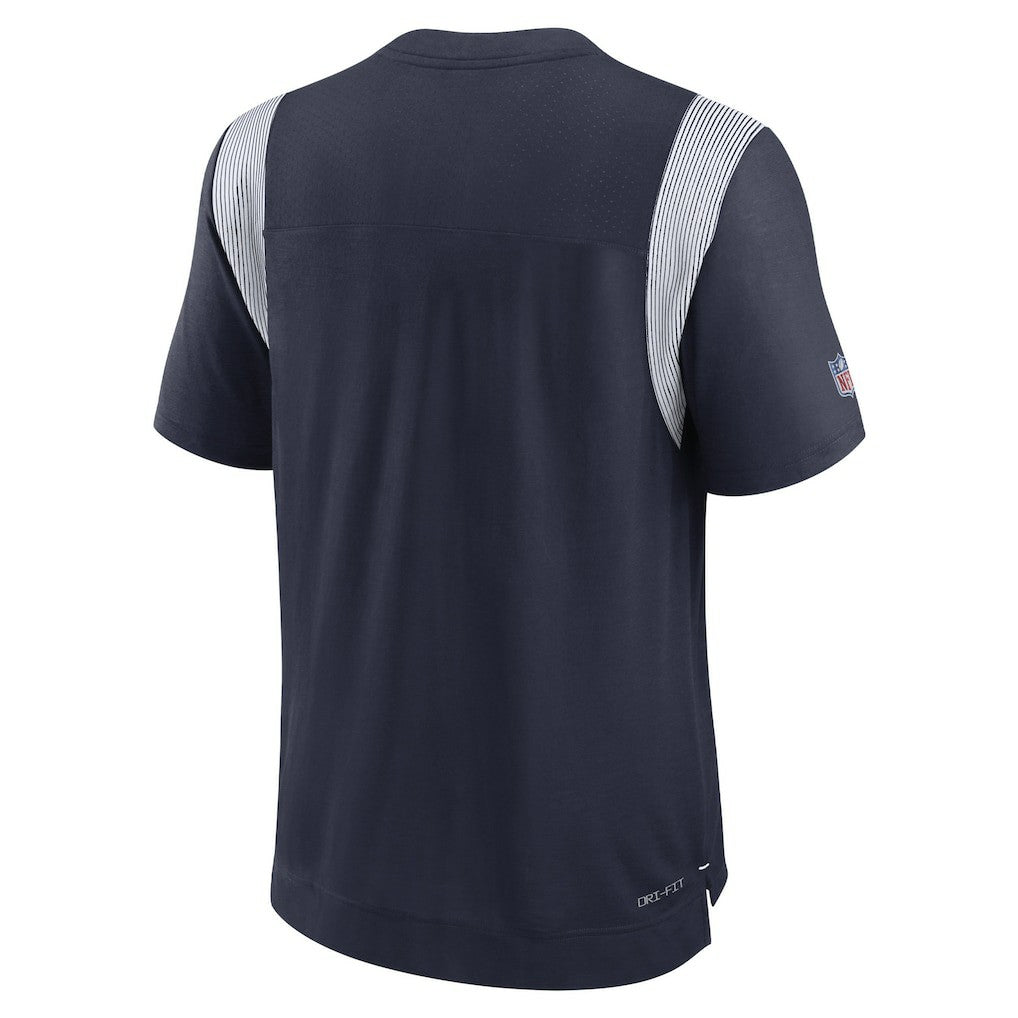 Dallas Cowboys Sideline Tonal Logo Performance Player T-Shirt | NFL Online