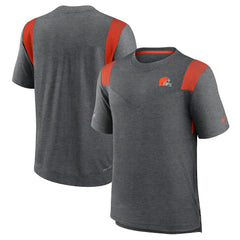Cleveland Browns Sideline Tonal Logo Performance Player T-Shirt | NFL New