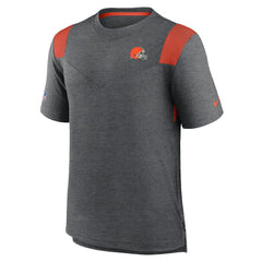 Cleveland Browns Sideline Tonal Logo Performance Player T-Shirt | NFL New