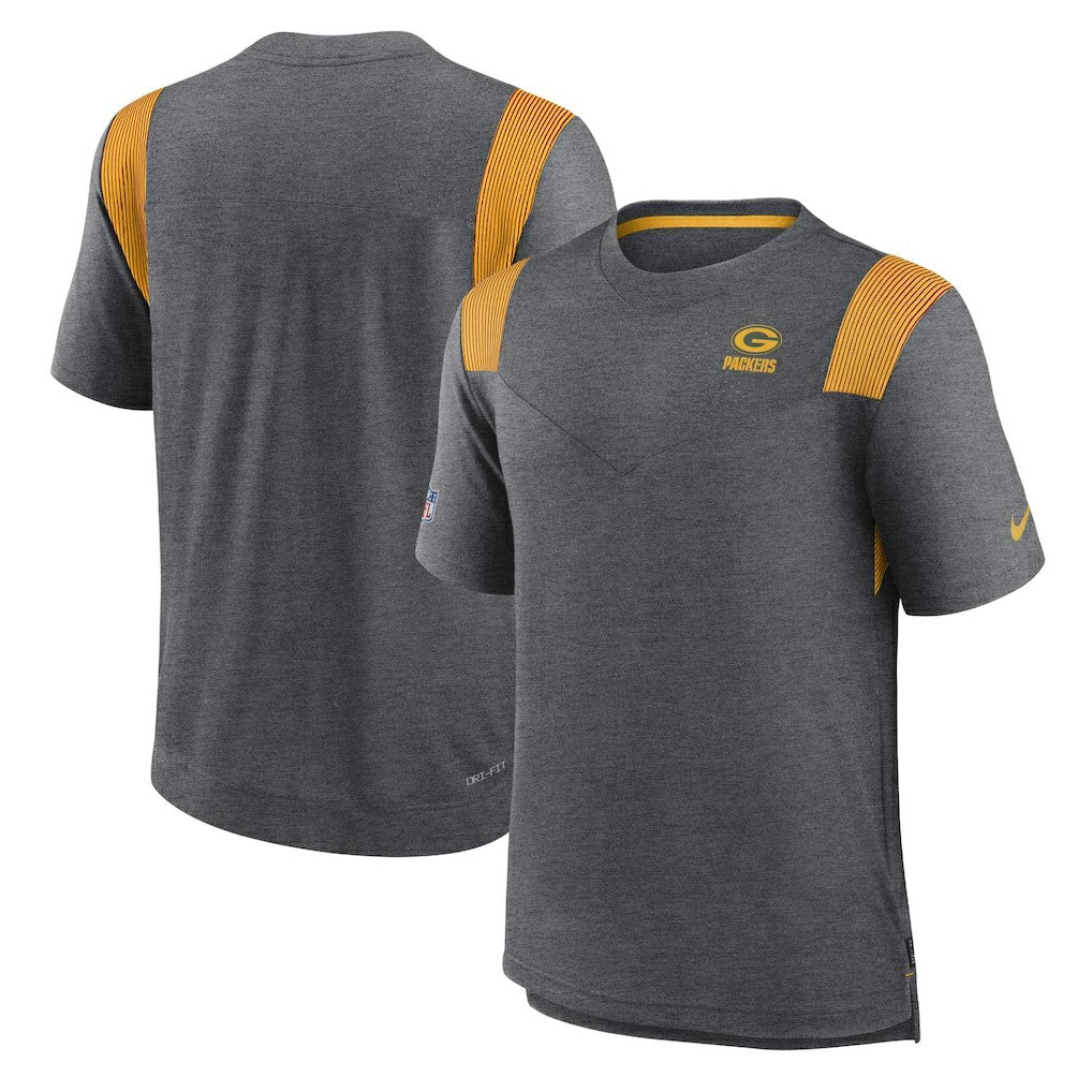 Green Bay Packers Sideline Tonal Logo Performance Player T-Shirt | NFL On sale
