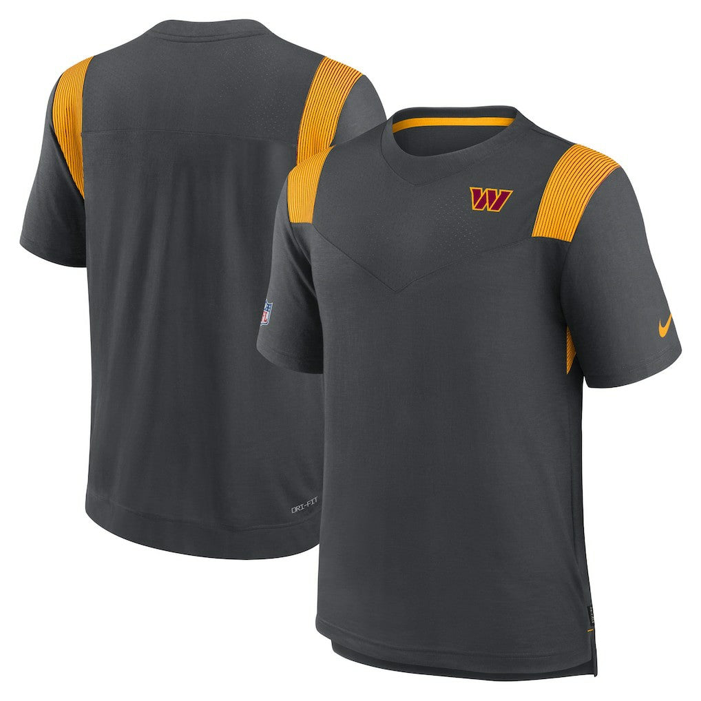 Washington Commanders Sideline Tonal Logo Performance Player T-Shirt | NFL Sale