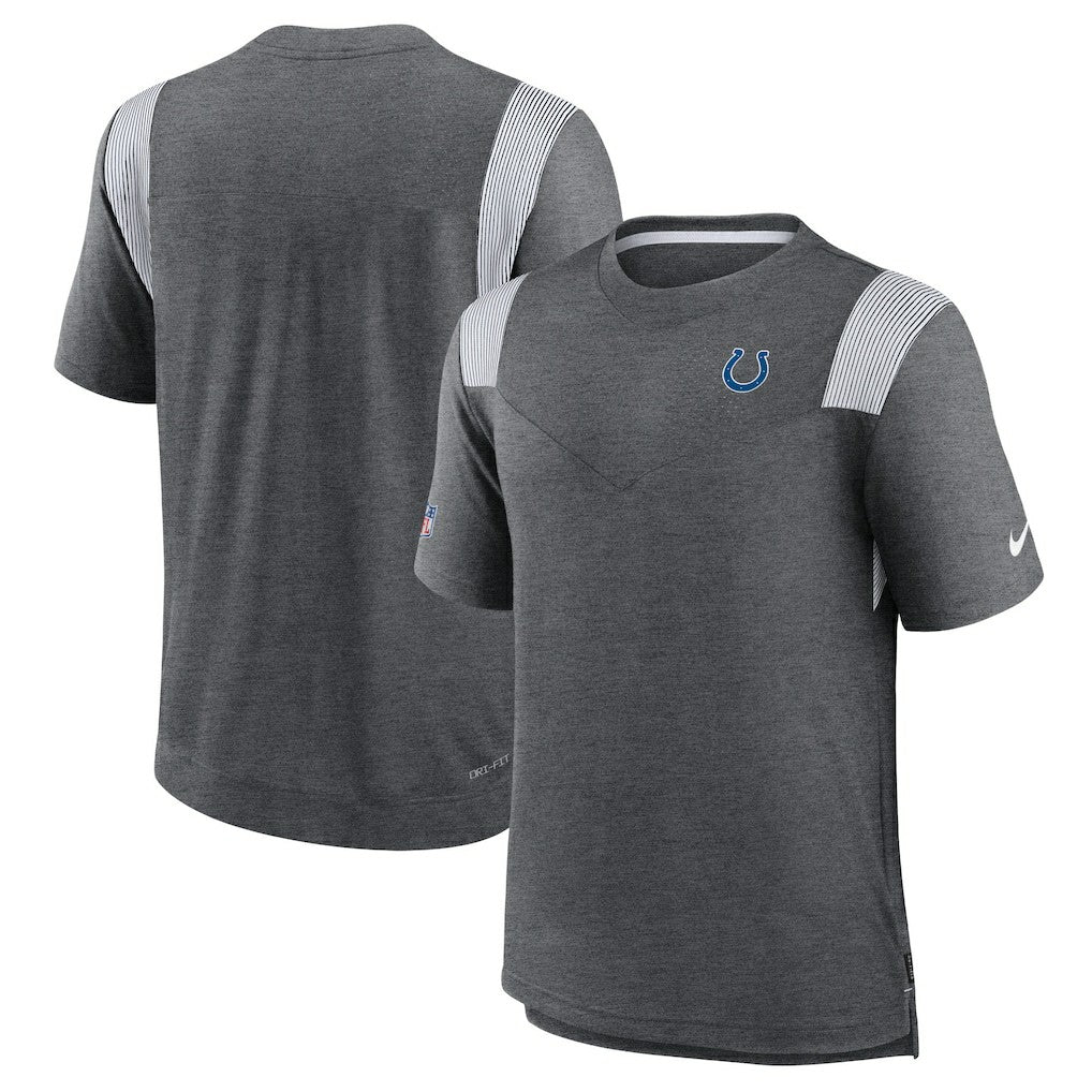 Indianapolis Colts Sideline Tonal Logo Performance Player T-Shirt | NFL Outlet