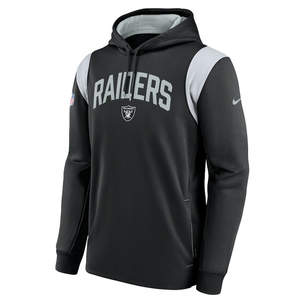 Las Vegas Raiders Sideline Athletic Stack Performance Pullover Hoodie | NFL On sale