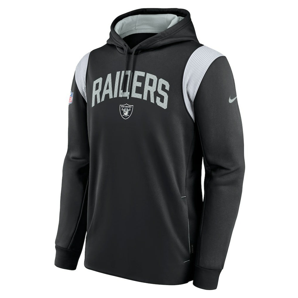 Las Vegas Raiders Sideline Athletic Stack Performance Pullover Hoodie | NFL On sale