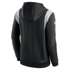 Las Vegas Raiders Sideline Athletic Stack Performance Pullover Hoodie | NFL On sale