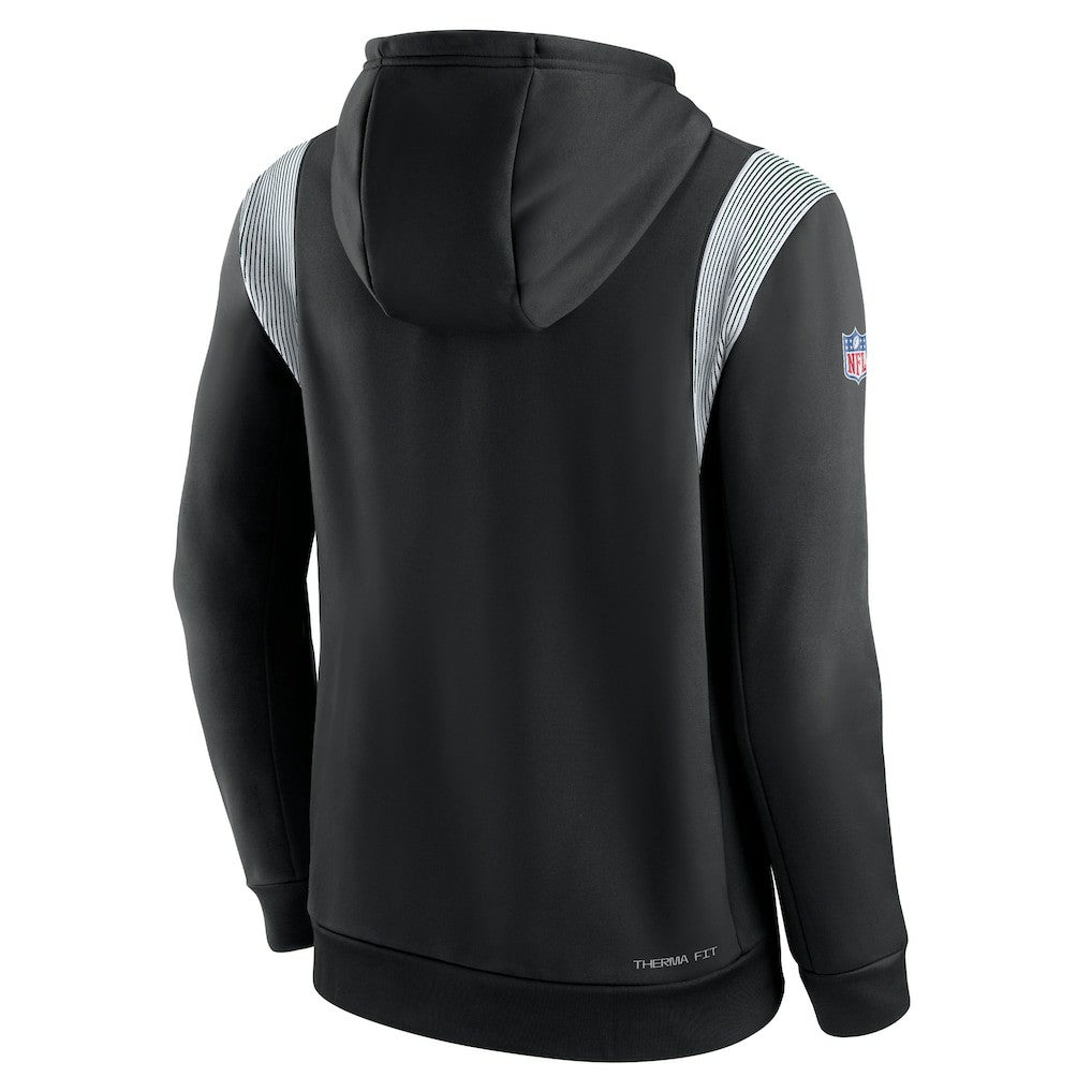 New York Jets Sideline Athletic Stack Performance Pullover Hoodie | NFL On sale