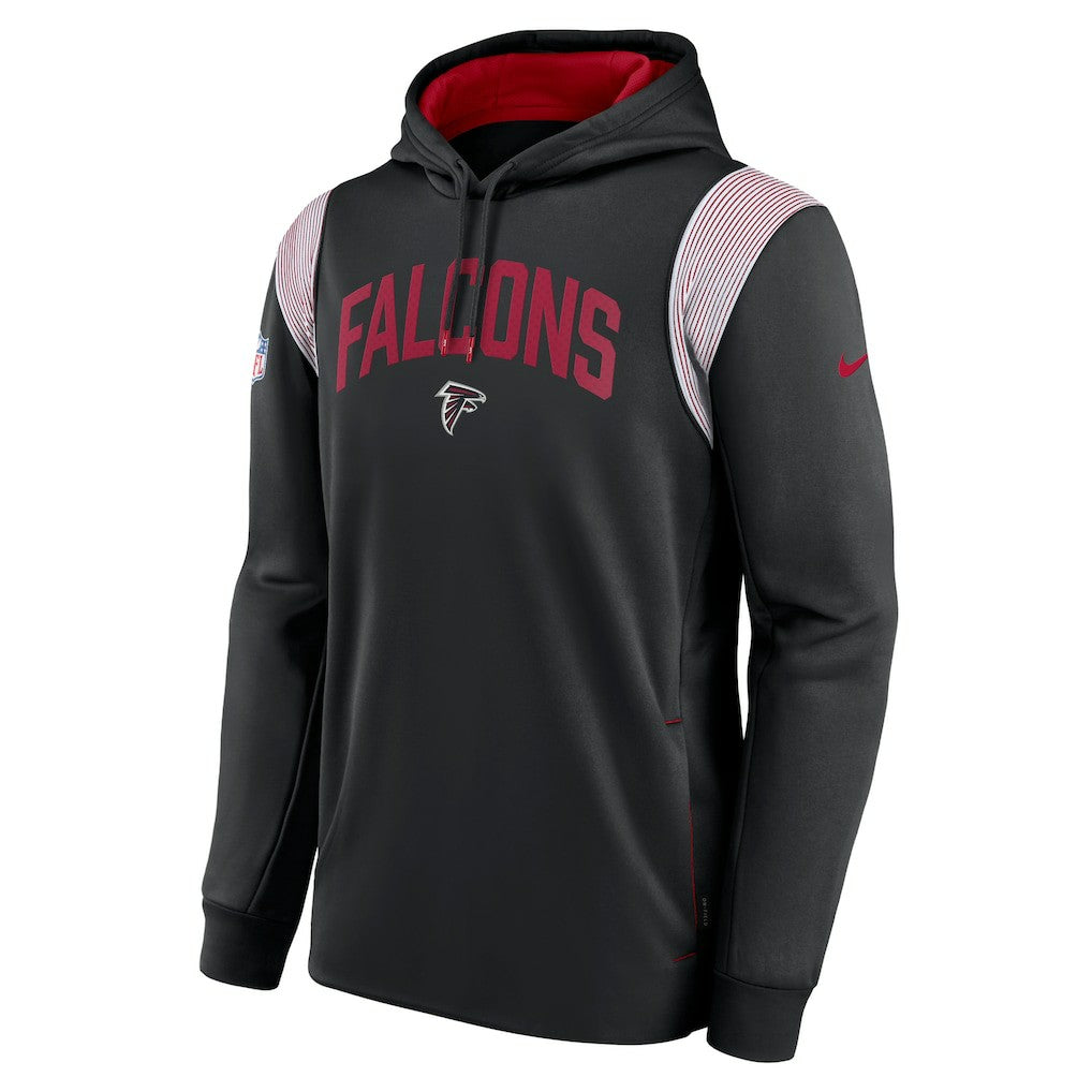 Atlanta Falcons Sideline Athletic Stack Performance Pullover Hoodie | NFL Online