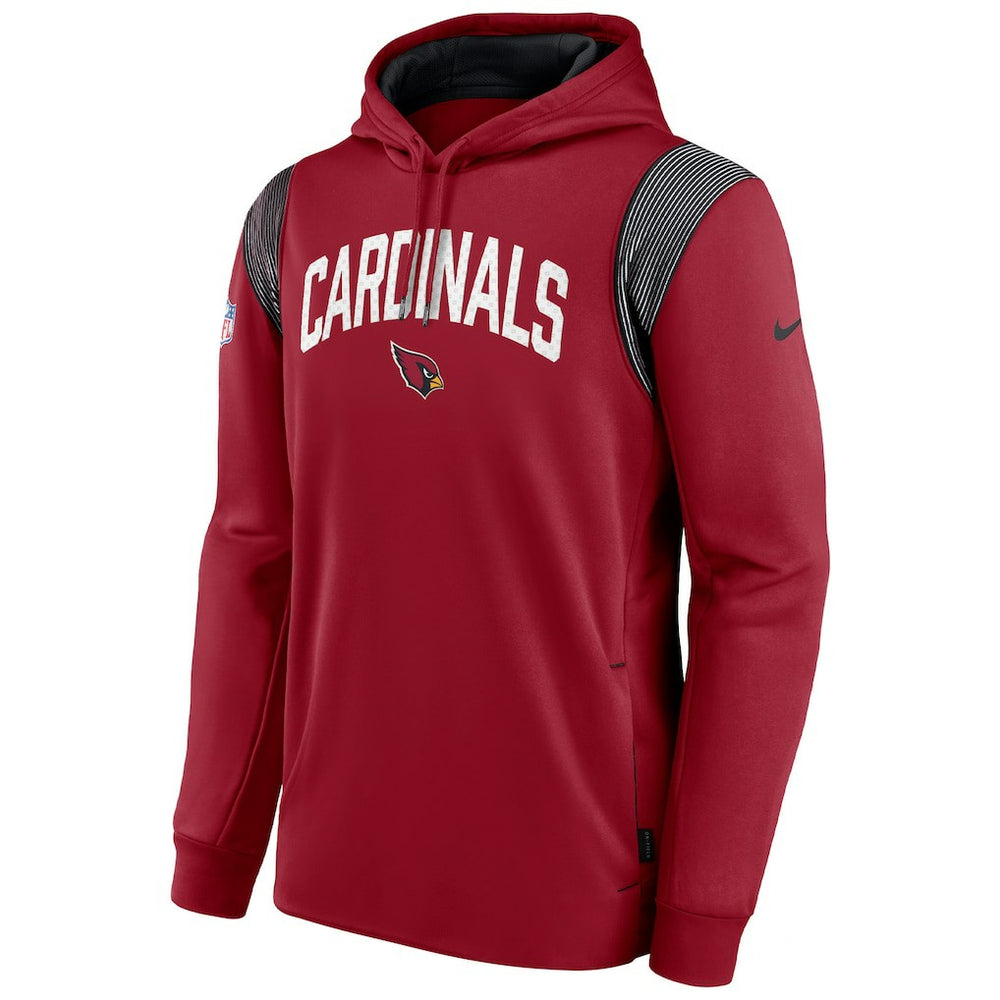 Arizona Cardinals Sideline Athletic Stack Performance Pullover Hoodie | NFL US
