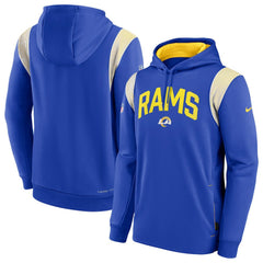 Los Angeles Rams Sideline Athletic Stack Performance Pullover Hoodie | NFL Near me