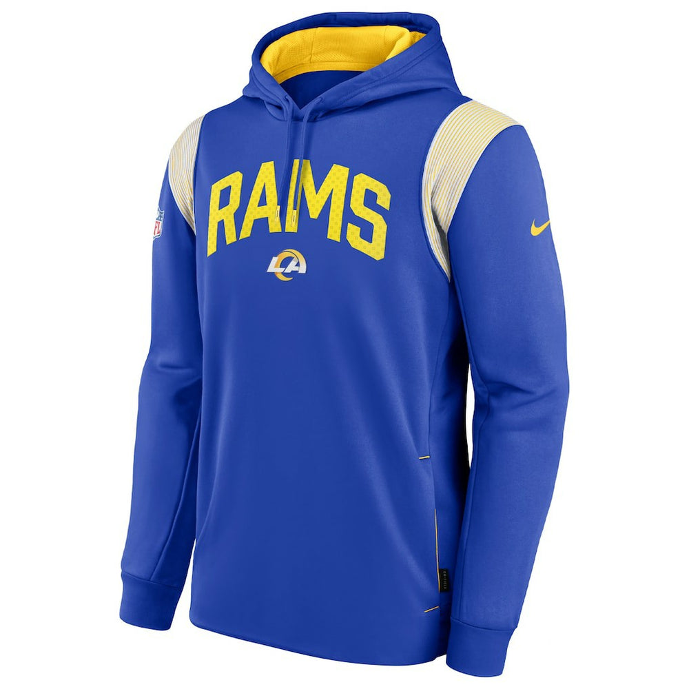 Los Angeles Rams Sideline Athletic Stack Performance Pullover Hoodie | NFL Near me