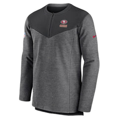 San Francisco 49ers Sideline Lockup Performance Quarter-Zip Top | NFL New