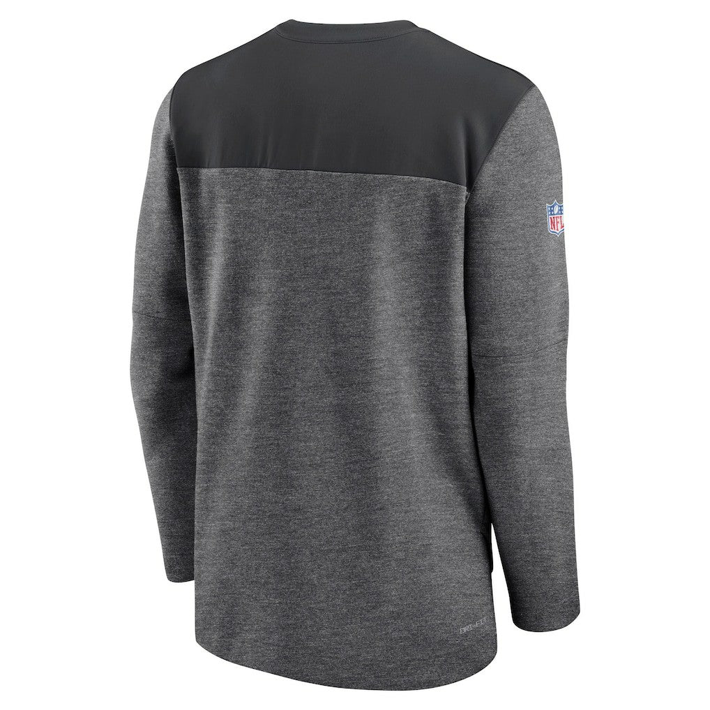 San Francisco 49ers Sideline Lockup Performance Quarter-Zip Top | NFL New
